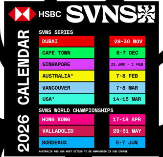 HSBC SVNS SERIES IS BACK FOR 2025/2026